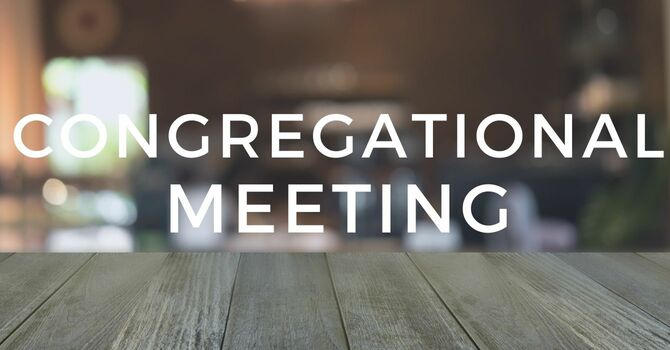 Congregational Meeting
