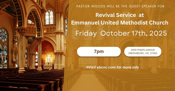 Revival at Emmanuel United Methodist Church image