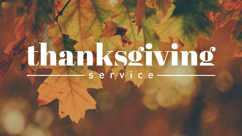 Thanksgiving Service