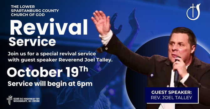 The Lower Spartanburg County COG Revival Service