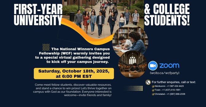 Calling All First-Year University & College Students!  image