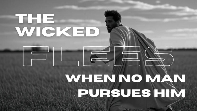 The Wicked Flee 