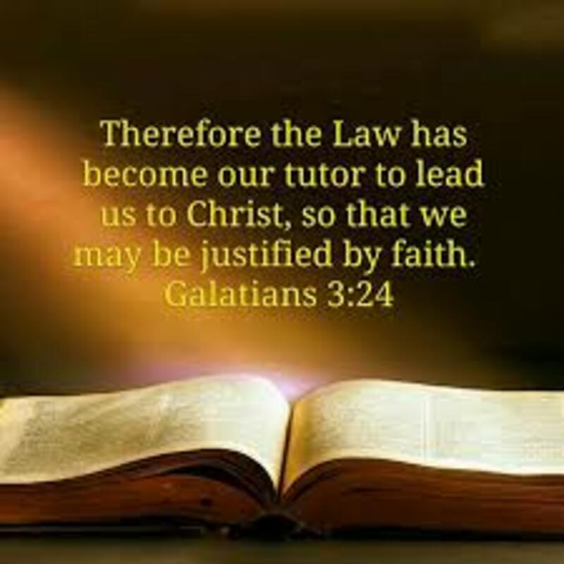 Galatians 3:19-25