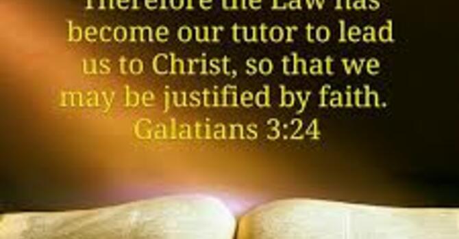 Galatians 3:19-25