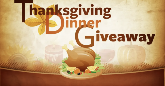 Thanksgiving Dinner Give-Away