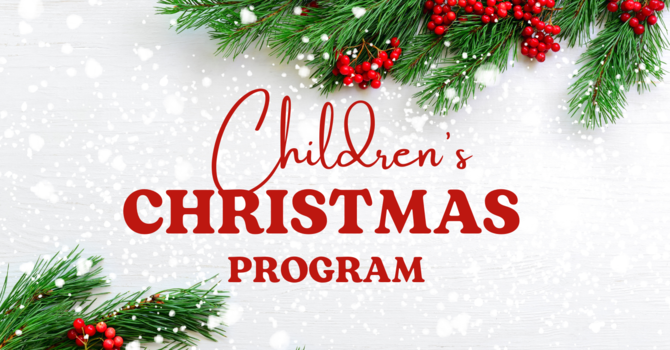 Children's Christmas Program