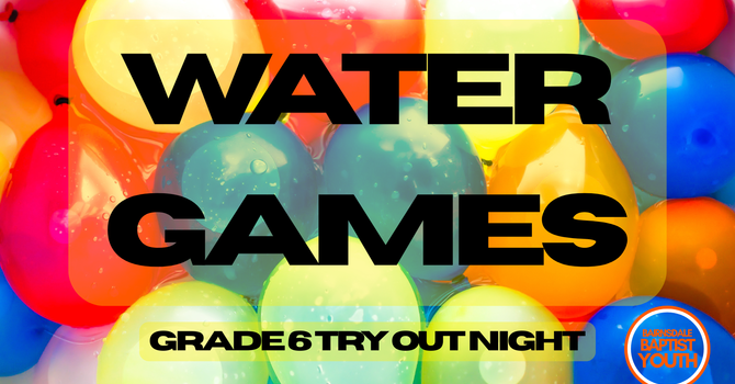 Water Games - Youth Group