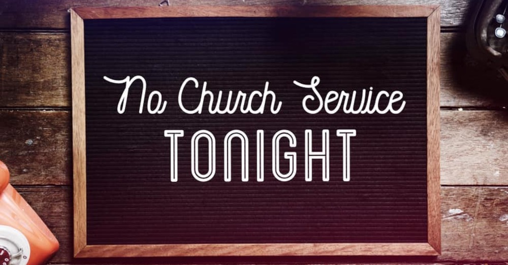 No Mid-Week Service