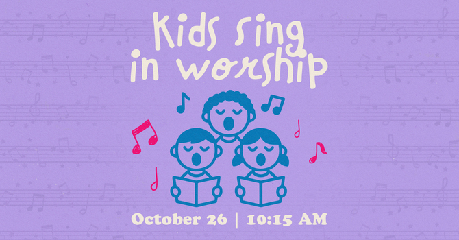 Kids Sing in Worship