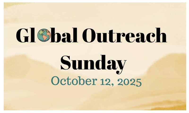 Global Outreach Sunday