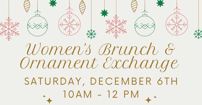 Women's Brunch & Ornament Exchange