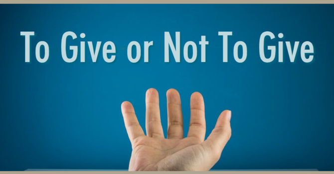 "Tithe or Not to Tithe"