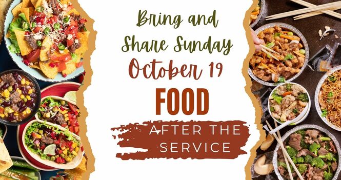 Food After the Service Sunday!