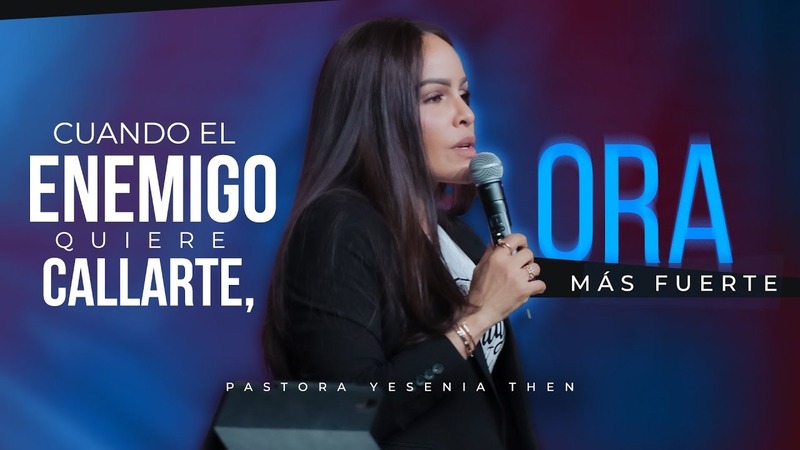 Cuando el enemigo quiere callarte, ora más fuerte
