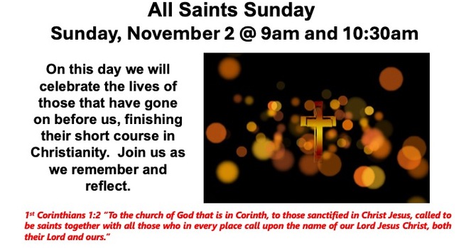 All Saints Sunday