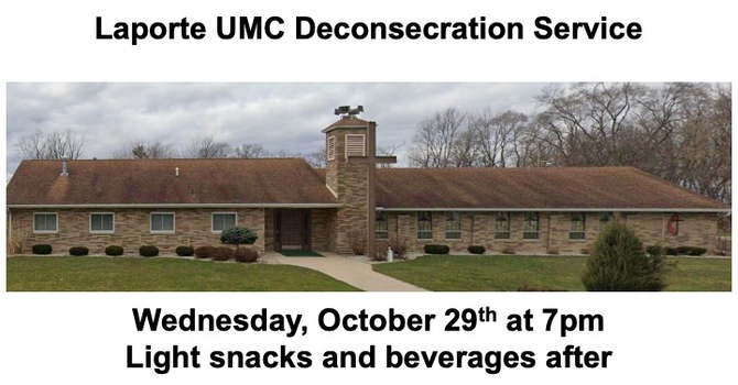 Laporte UMC Deconsecration Service