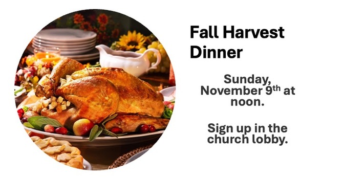 Fall Harvest Dinner