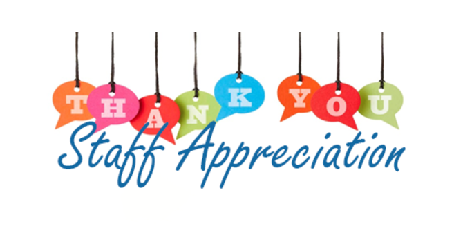 Staff Appreciation Carry-in Luncheon
