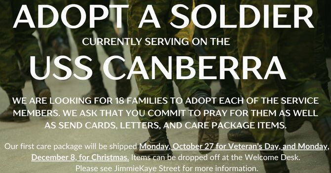 Adopt a Soldier image