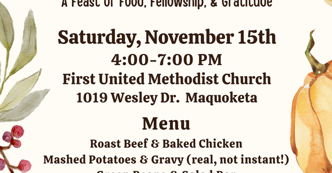 Gather Together Harvest Dinner