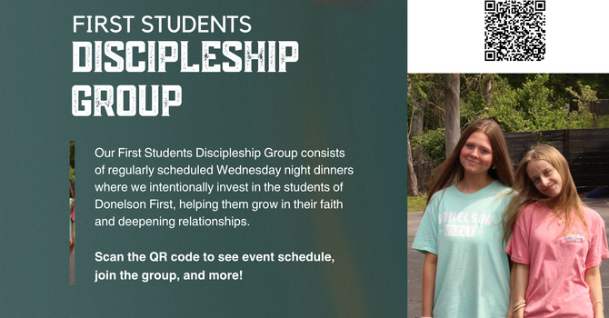 First Students Discipleship Group