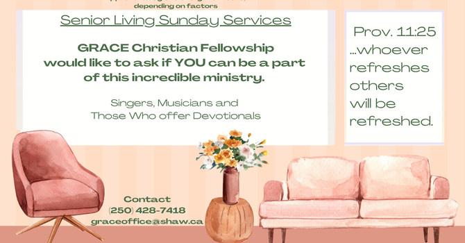 Senior Living Sunday Services