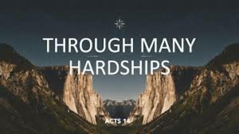 Through Many Hardships