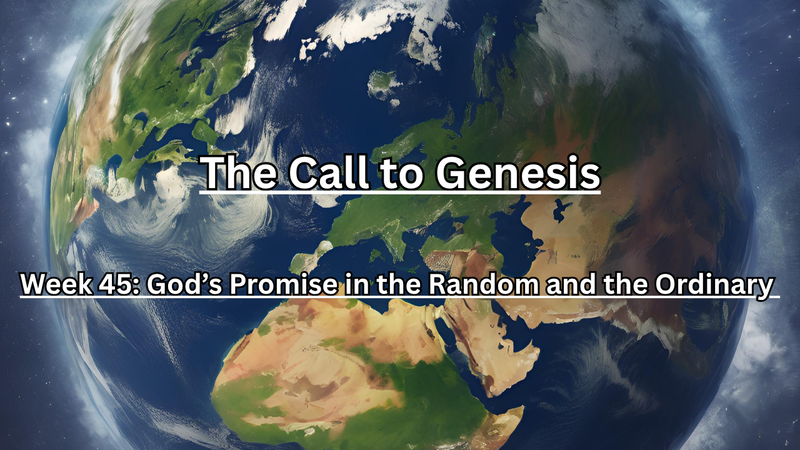 The Call to Genesis Week 45