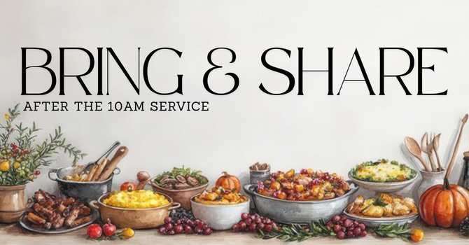 Bring and Share Sunday