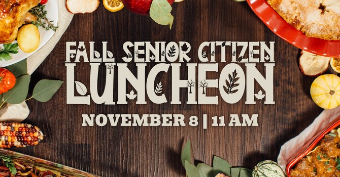 Fall Senior Citizen Luncheon