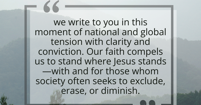 Letter from ELCA Bishops image
