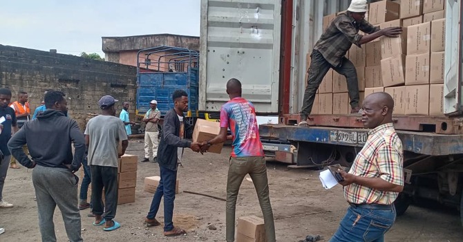 Food aid has arrived in the DR Congo! image