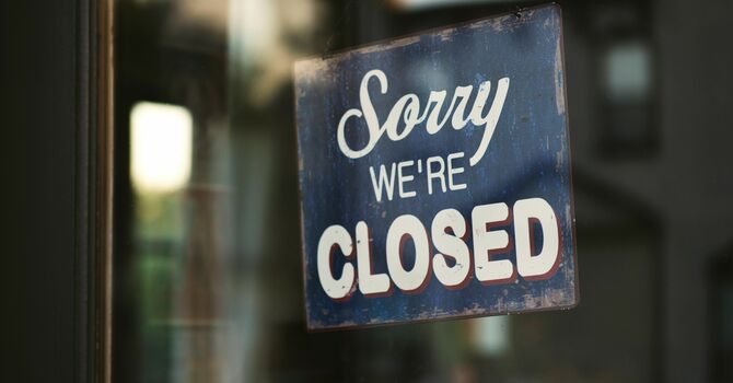 COMMUNITY MEAL CANCELLED