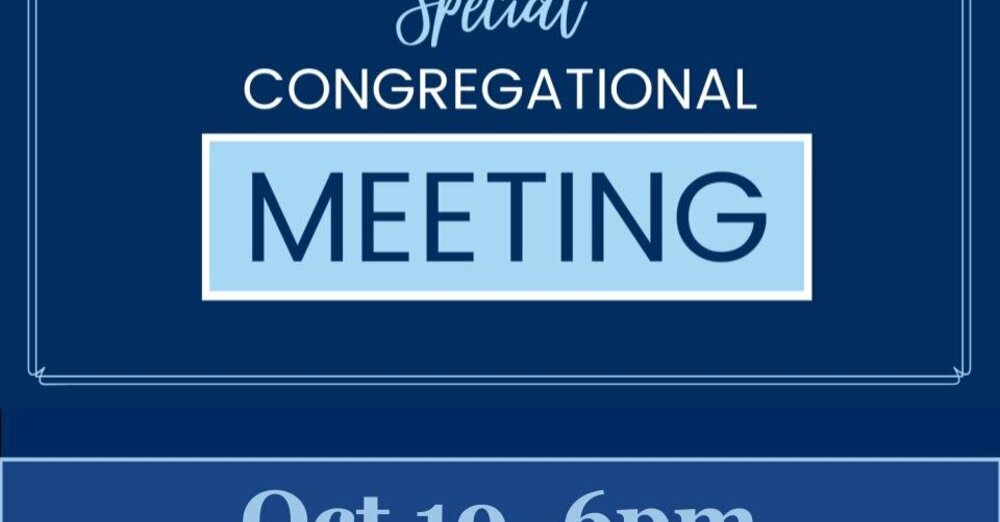 Congregational Business Meeting