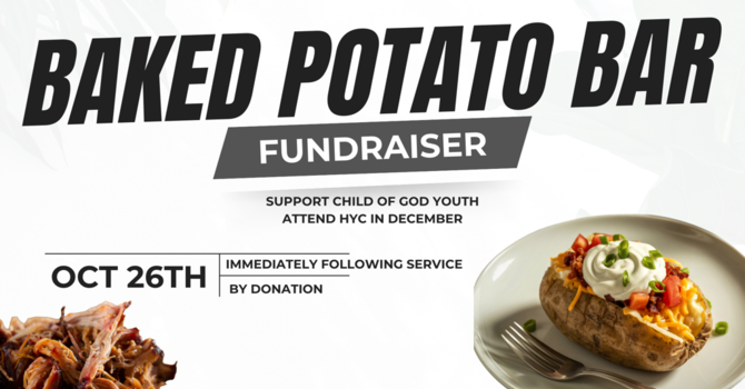 BAKED POTATO BAR YOUTH FUNDRAISER  image