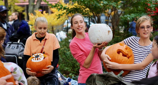 Youth Group Pumpkin Carving