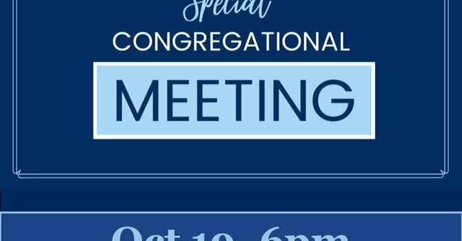 Congregational Business Meeting