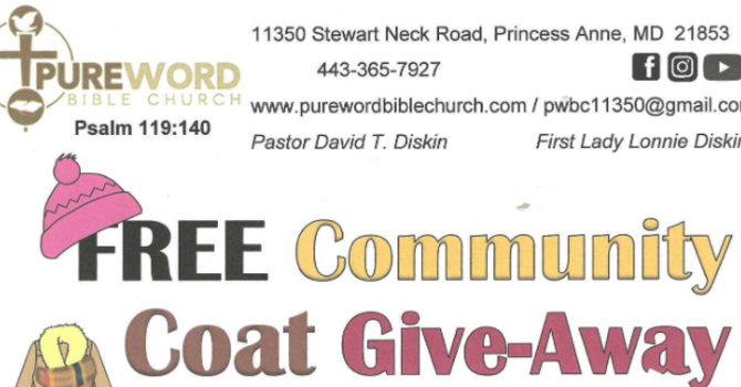FREE Community Coat Give-Away