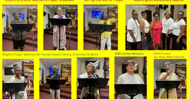 CBDWA PRAYER BREAKFAST