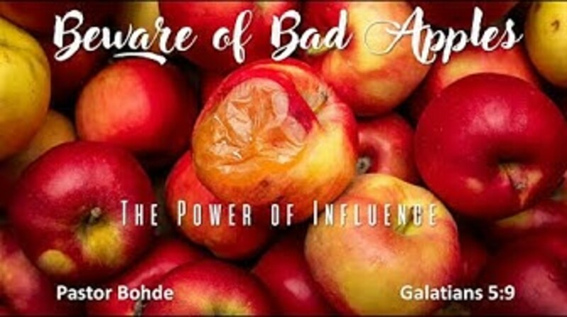"Beware Of Bad Apples"