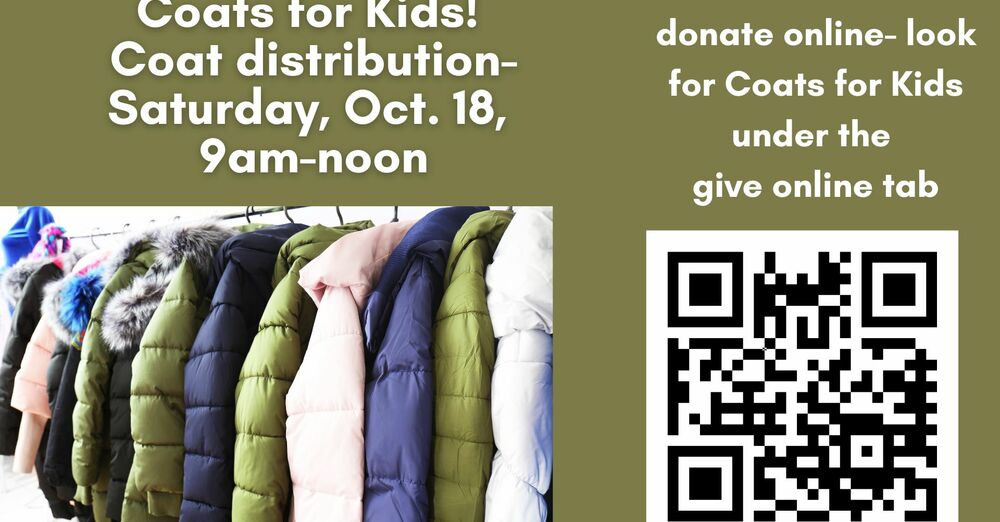 Coats for Kids and Other Folks!