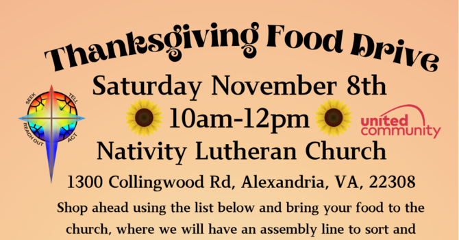 Thanksgiving Food Drive