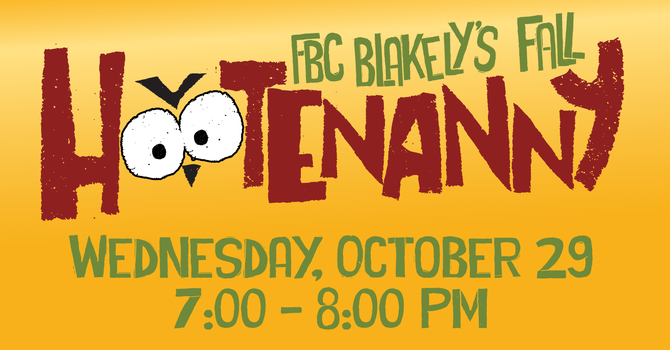 FBC's Fall Hootenanny!