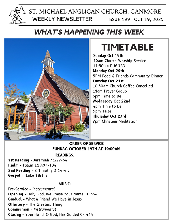 What's Happening This Week