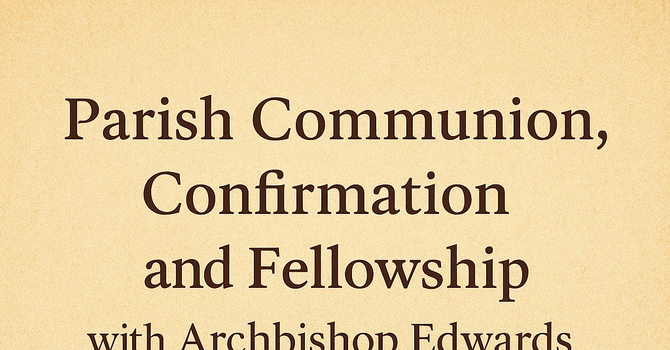 Parish Communion with Confirmation and Lunch