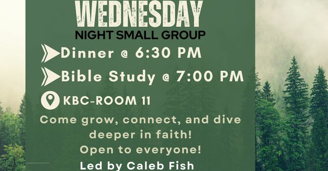 Wednesday Night Small Group