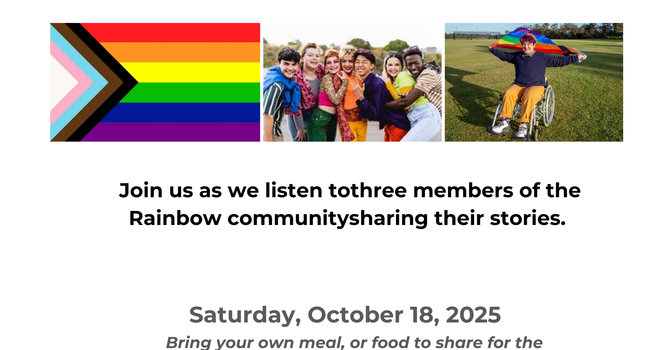                        LGBTQIA+ and Allies Potluck Supper 