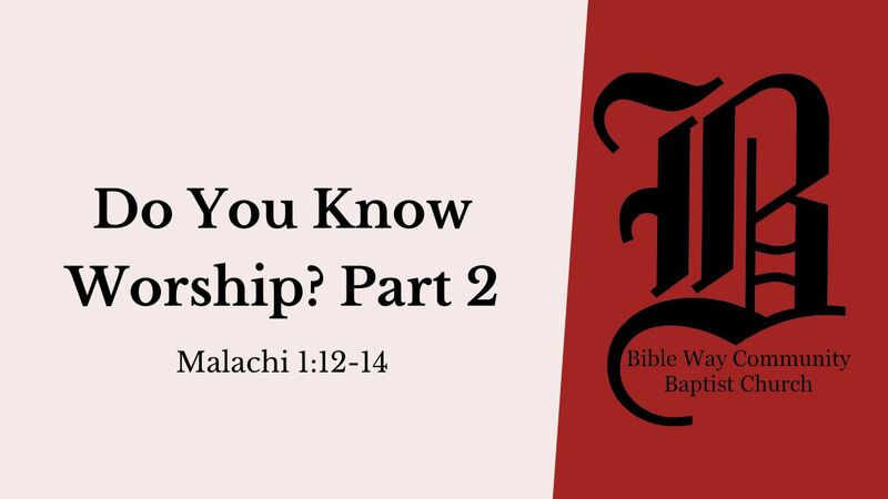 Do You Understand Worship?