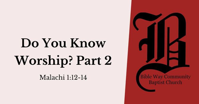 Do You Understand Worship?