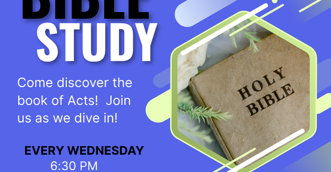 Wednesday Bible Study